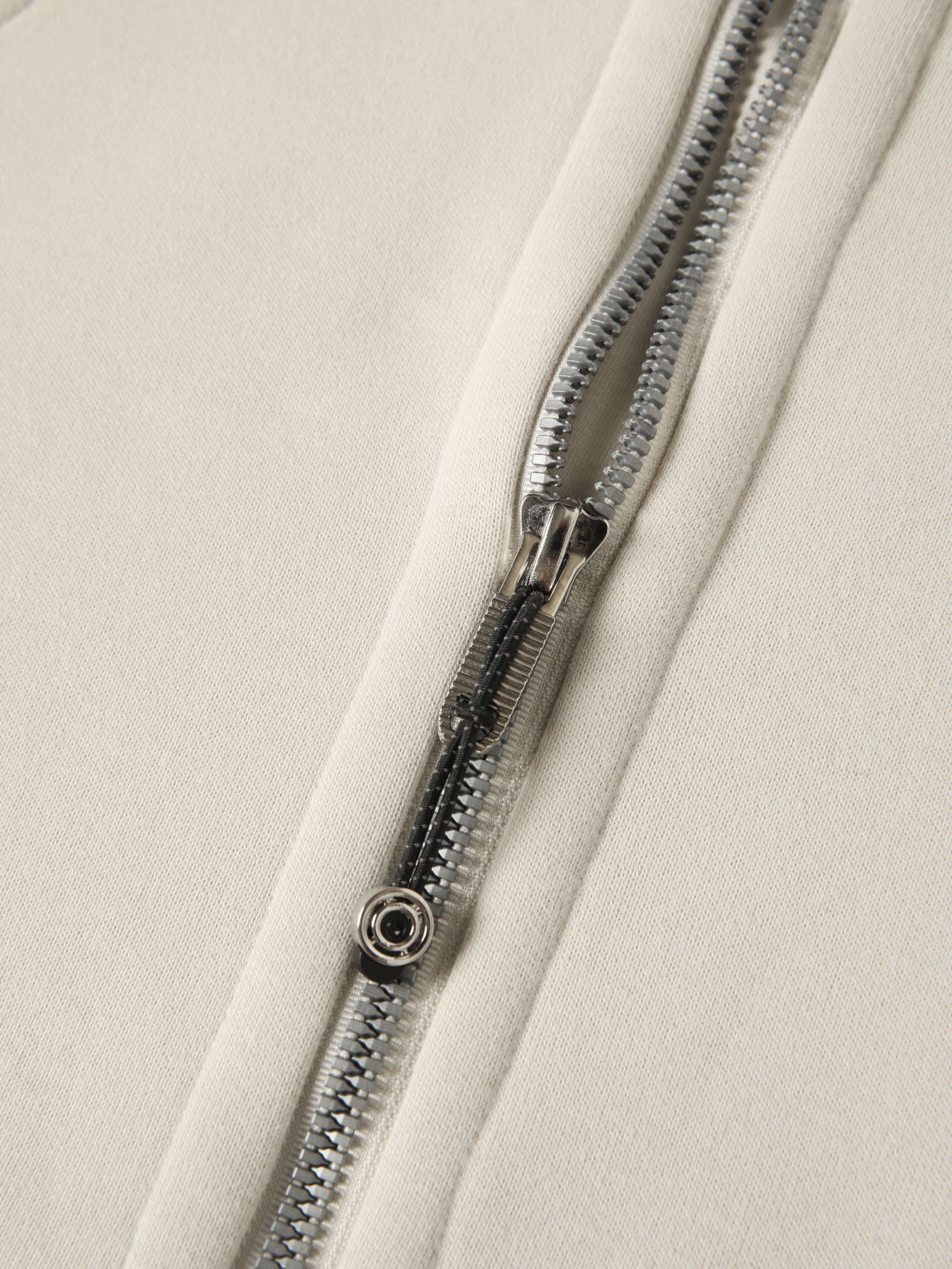 Cropped Half-Zip Sweatshirt