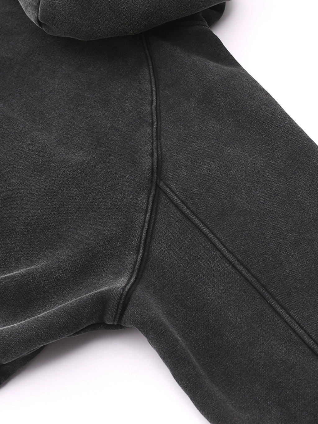 Snow Washed Cropped Hoodie