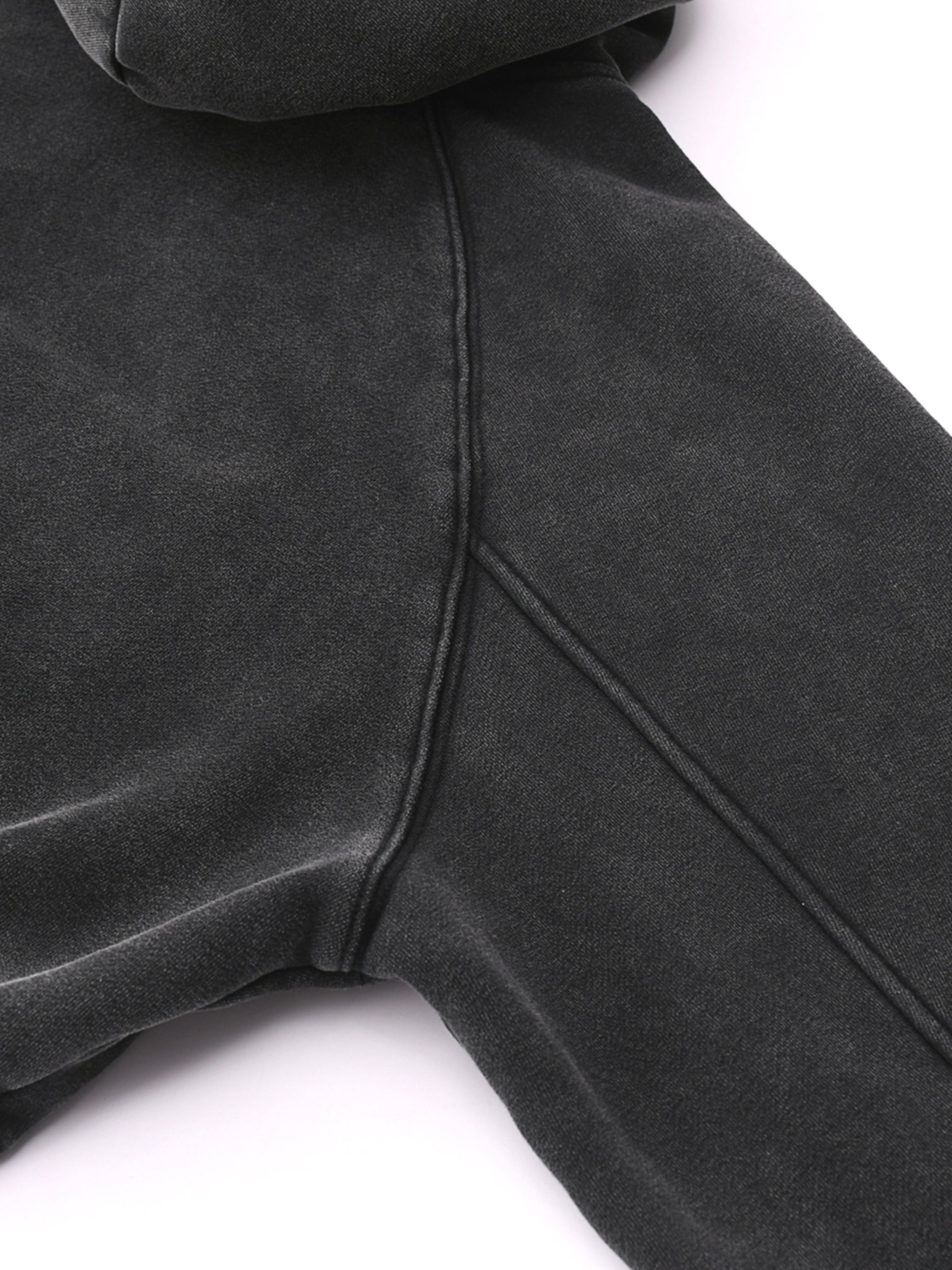 Snow Washed Cropped Hoodie