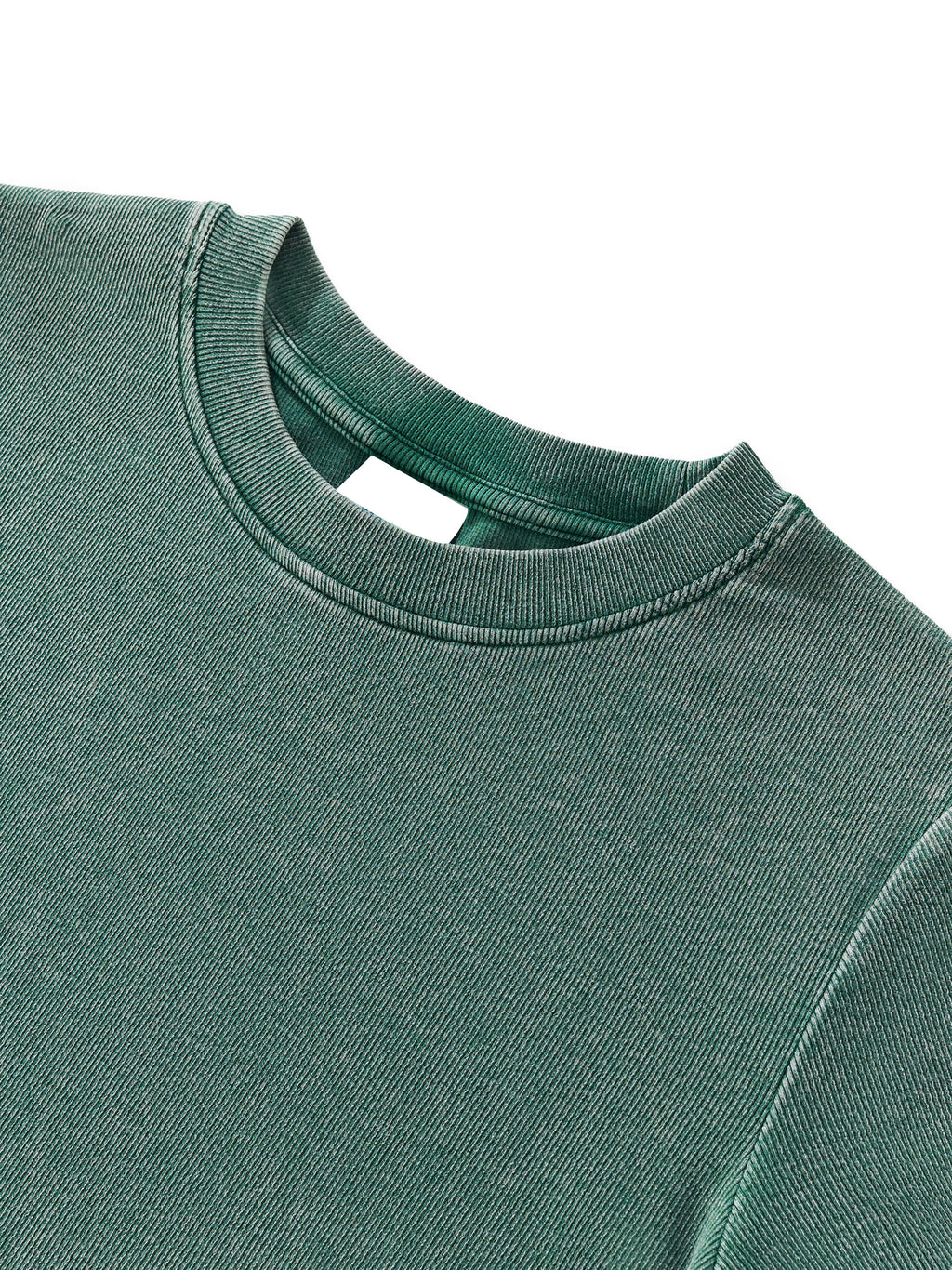 Vintage Washed Bodycon Cotton T-Shirt