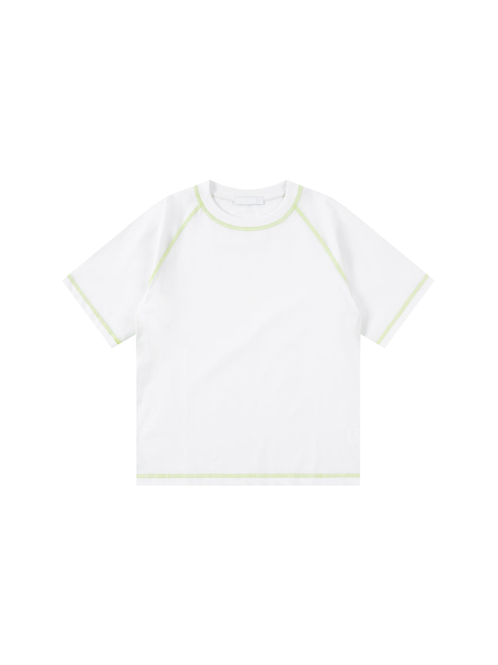 Loose Contrast-Stitched Kids' T-Shirt