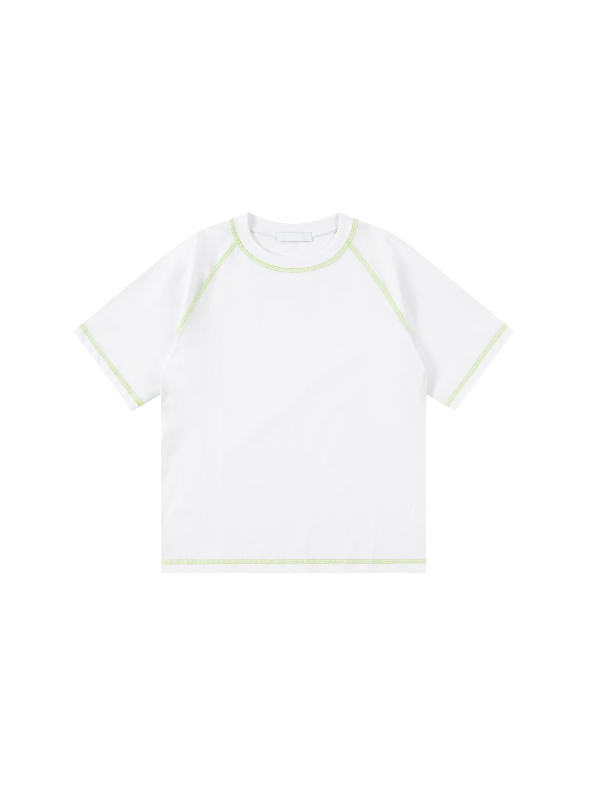 Loose Contrast-Stitched Kids' T-Shirt