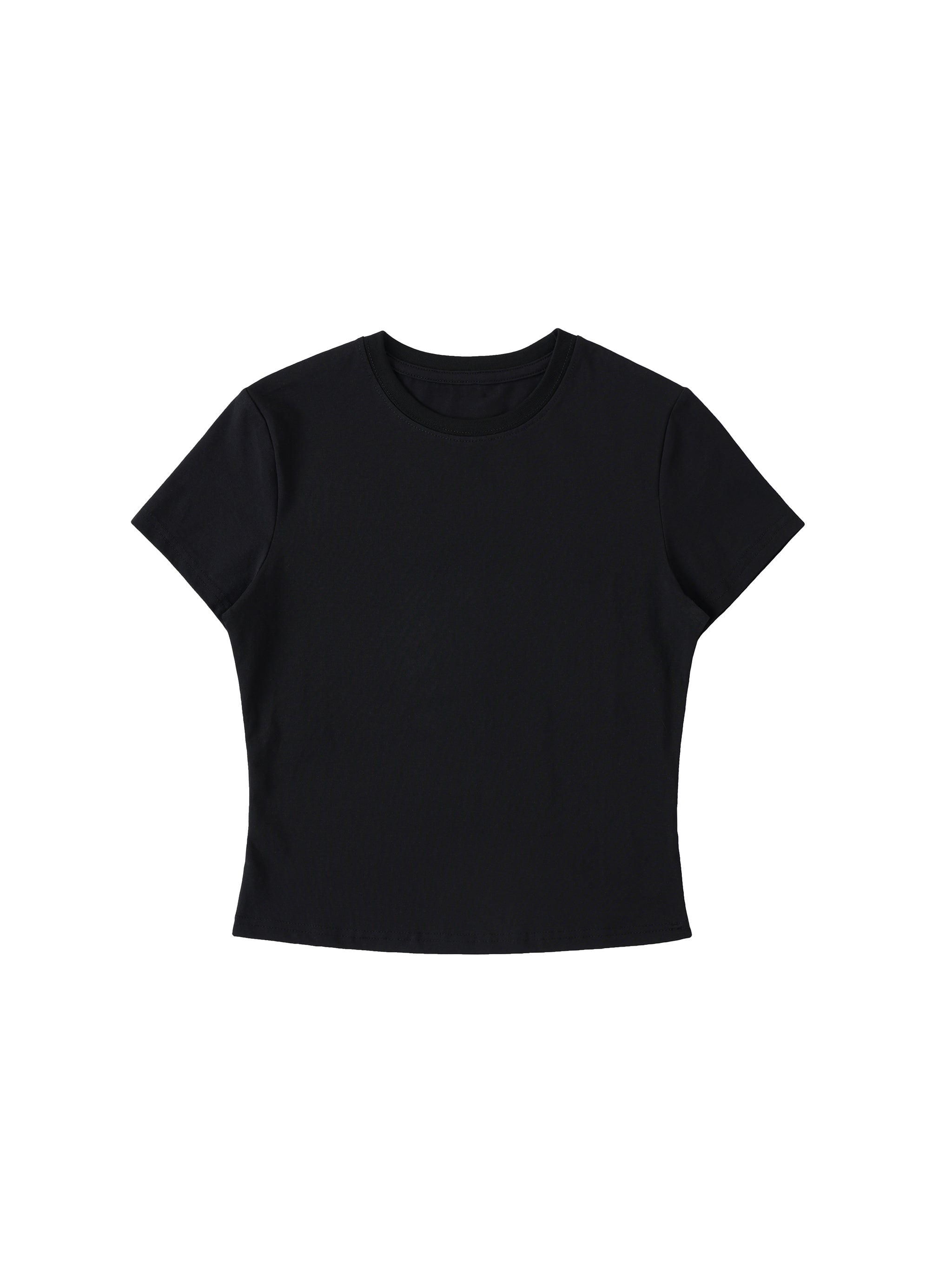 Essential Bodycon Crewneck T-Shirt