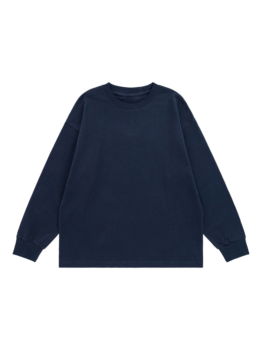 Kids' Quick-Dry Cotton Long-Sleeve Tee