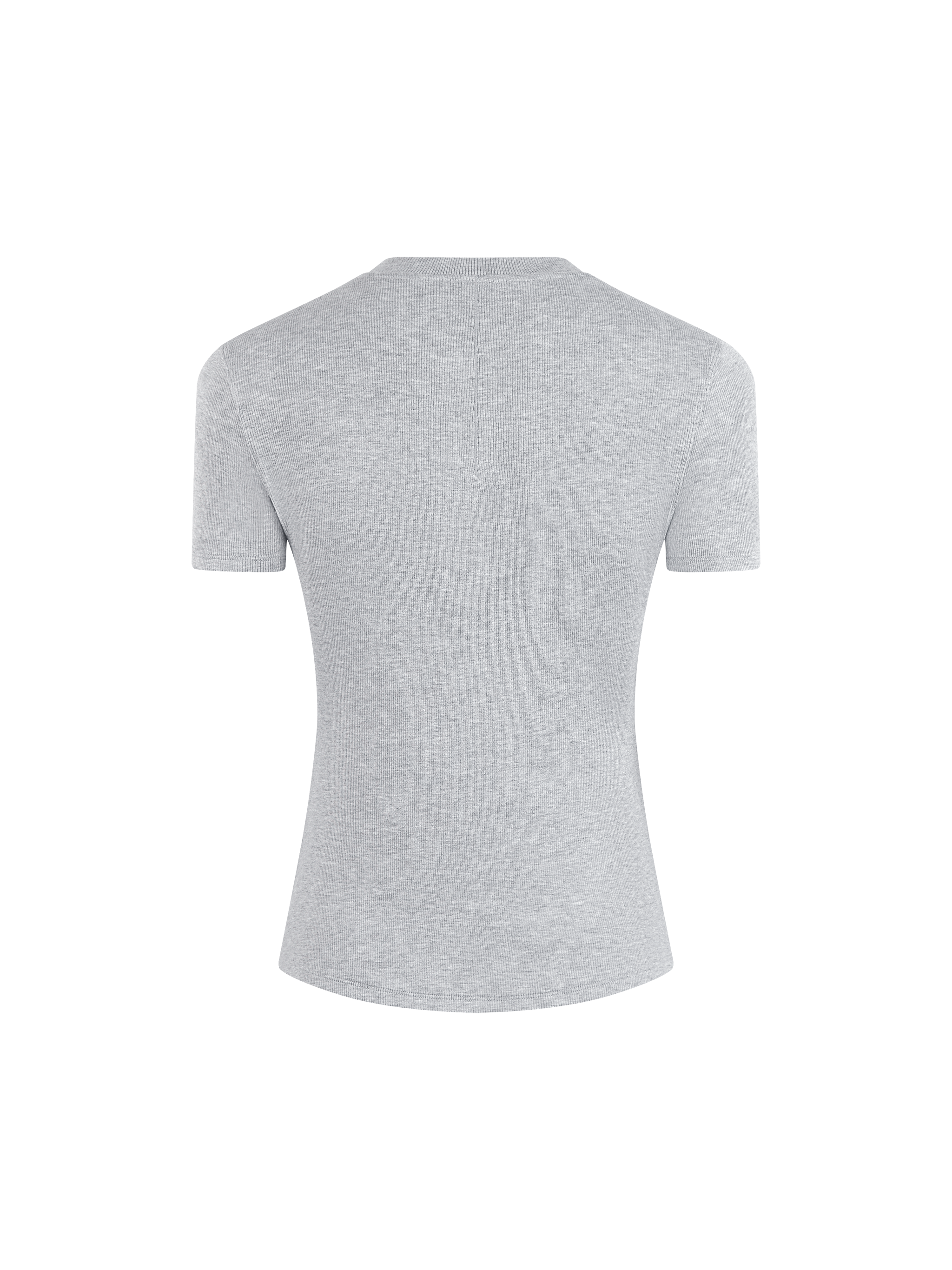 Modal Bodycon Henley Shirt