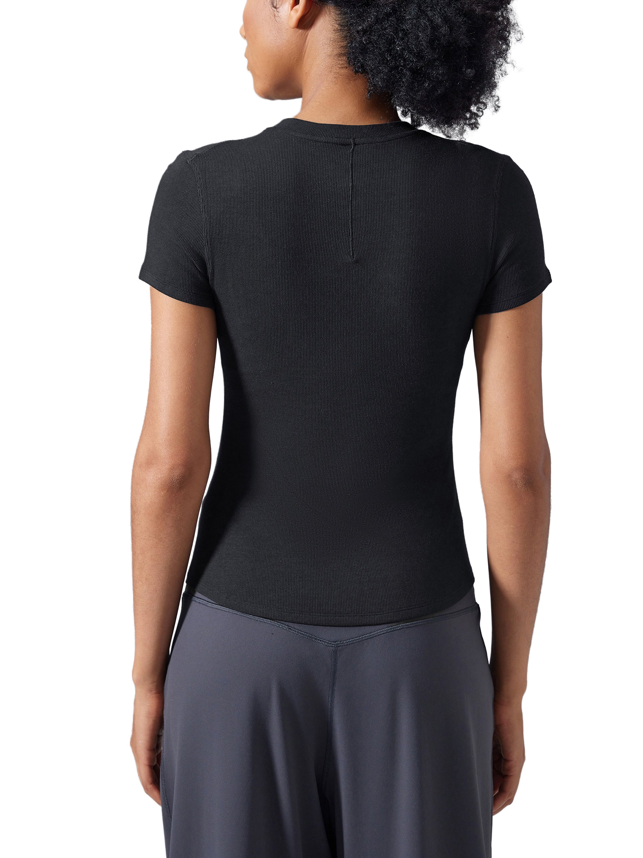 Modal Bodycon Henley Shirt