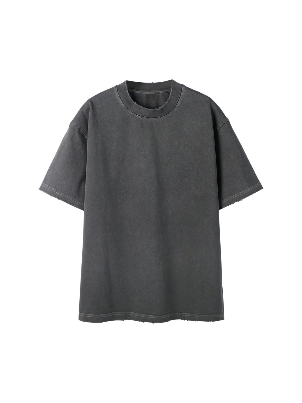 Heavyweight Vintage Washed Frayed T-Shirt